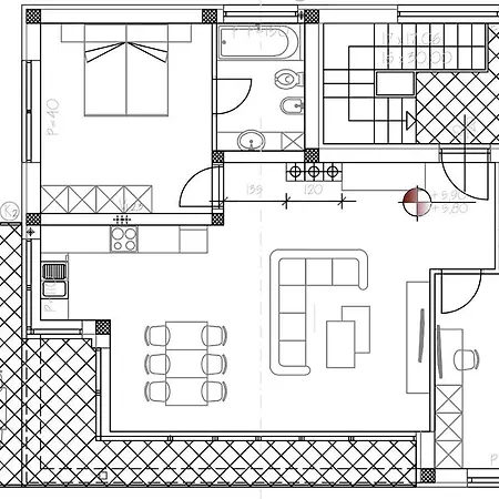 House 61 Appartement Sveta Marina